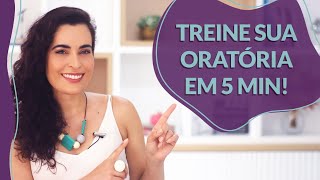 3 EXERCÍCIOS DIÁRIOS para treinar sua ORATÓRIA [upl. by Reinar]