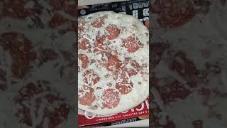 digiorno be like  What crust 🤔🤷 pizza bacon [upl. by Llerrat187]