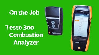 Testo 300 Combustion Analyzer [upl. by Johnna]