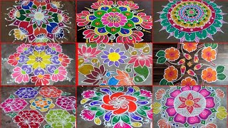 rangoli for competitionrangoli designs 2025sankranthi muggulu designsbig rangoli designsrangoli [upl. by Sedgewinn601]