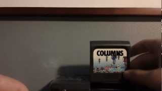 Columns Sega Game Gear Review HD [upl. by Airasor]