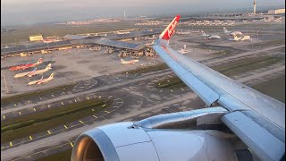 KLIA Overview  AirAsia Airbus A320216WL Takeoff from Kuala Lumpur International Airport [upl. by Ruamaj8]