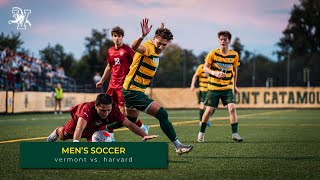 Mens Soccer Vermont vs Harvard 92124 [upl. by Ydeh529]