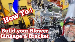 How to build a Mopar 871 Blower Linkage and Custom Bracket [upl. by Naj935]