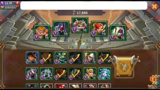 Lords Mobile Elite 66 with Free Heroes [upl. by Otreblide390]