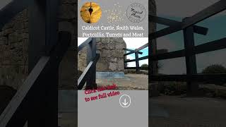 CALDICOT CASTLE South Wales Portcullis Turrets and Moat [upl. by Gautea532]