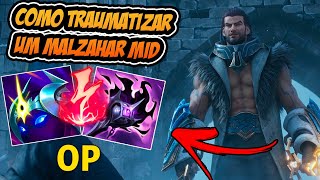 TRAUMATIZANDO UM MALZAHAR MID Sylas vs Malzahar MID [upl. by Ithsav]