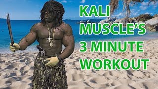 Exercises in Futility  Kali Muscles 3 Minute Chest Workout [upl. by Euginom801]