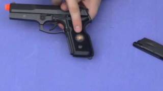 HFC HG160 Airsoft Gas Pistol Review [upl. by Bryna]