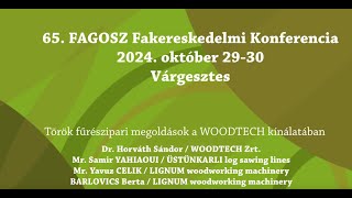 LXV FAGOSZ Fakereskedelmi Konferencia – október 29  Dr Horváth Sándor előadása [upl. by Raychel239]