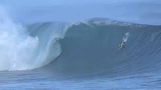 Jeff Hubbard and Jared Houston surf waimea shore break 2132021 [upl. by Morril]