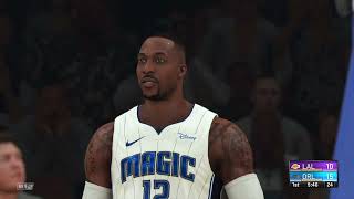 【2K21 NBA】Los Angeles Lakers vs Orlando Magic [upl. by Netsirhk522]