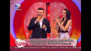 Irina Lepa amp Liviu Guta  Serios   Kanal D  40761695741 [upl. by Eiramyelhsa]