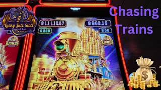 Chasing the Train My Wild Casino Slot Adventure [upl. by Yeldoow801]