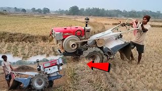 When my power was going to peanut field work  Deep tilling performance of my Kamco power tiller [upl. by Alamaj608]