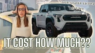 Toyota Tacoma TRD Pro 2024  Cost to Own  Cost Breakdown [upl. by Eekorehc]