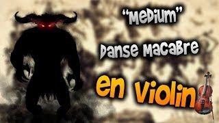 Danse Macabre en ViolínHow to PlayTutorialTabsheet musicComo TocarManukesman [upl. by Airretnahs70]