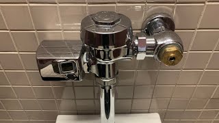 How to replace a Sloan supply stop valve on a toilet or urinal [upl. by Tirreg]