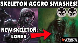 💀💀New Skeleton Lord is SICK💀💀 Get to MYTHIC WITH SKELLIES  MTG Arena Foundations Std ranked [upl. by Inez]