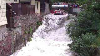 Wildwasser Rafting Tambach  Dietharz Video 1 [upl. by Jenn929]