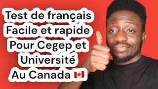 🇨🇦Test de français en ligne facile et rapide pour cégep et universités [upl. by Sardella852]