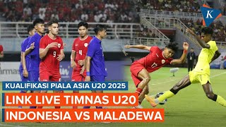 Jadwal Live Streaming Kualifikasi Piala Asia U20 Timnas Indonesia vs Maladewa [upl. by Savihc292]