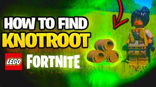 How To Find Knotroot In LEGO Fortnite Tutorial Guide [upl. by Ree]