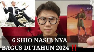 6 SHIO NASIB NYA BAGUS BANGET DI TAHUN 2024 ‼️DI TAHUN NAGA MEMILIKI HOKI BAGUS [upl. by Ian]