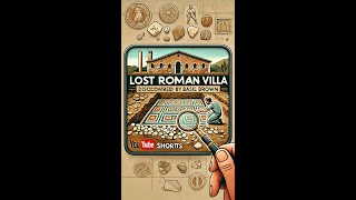 🏺 Uncovering The Lost Roman Villa Discovered By Basil Brown  viralvideo viralshorts history [upl. by Pronty]