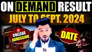 NIOS On Demand 2024 Results Declare Date July to September  Manish Verma [upl. by Lambert]