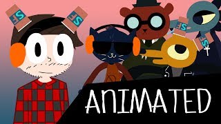 YuB Plays NIGHT IN THE WOODS ANIMATED by Baglets [upl. by Susanna859]