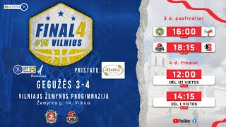 LIDLMKL U17 A div vaikinų pusfinalis  Vilniaus KM I –Sostinės KM I„Funtastiklt“ [upl. by Airlee]