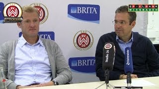 SVWW Pressekonferenz vor Heidenheim SV Wehen Wiesbaden [upl. by Lovato]