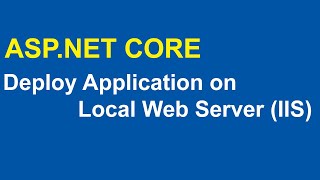 How To Deploy ASPNET Web Application on Internet Information Server IIS [upl. by Standish]