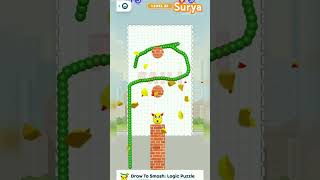 DRAW TO SMASH EGG PUZZLE game play [upl. by Etka]