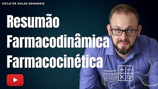 Aula Farmacologia  Resumo Introdução a Farmacologia Farmacocinética e Farmacodinâmica [upl. by Nauqet]