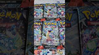 Opening 6 Stellar Crown Booster Packs [upl. by Valentijn]