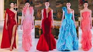 FASHION SHOW TONY WARD COUTURE 20242025 COLLECTION  PARIS FASHION WEEK PFW AW24 FW24 [upl. by Cale]