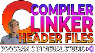 Compiling Linking  and Header Files Program C In Visual Studio Course [upl. by Seavey]