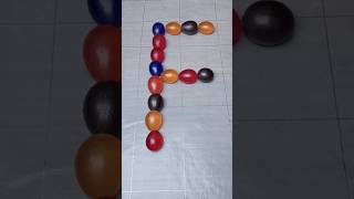 quotFquot Water Color Balloons Pop Reverse Asmr Video [upl. by Kozloski]