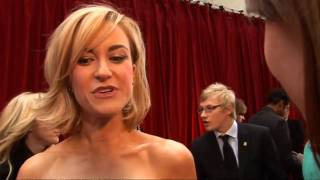 Soap stars hail Corries Sally Dynevor [upl. by Eikceb]