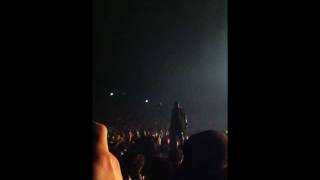 Kanye West kicks out fan for throwing business card Tacoma Wa Best View [upl. by Dafna]