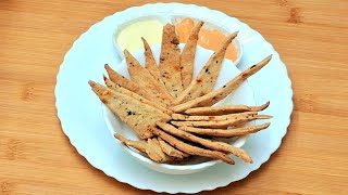 Lavash Cracker Recipe  Easy Snacks at Home cheese snacks MadeInRasoi [upl. by Dion]