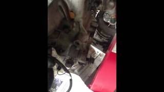 Mounting Miata engine onto Harbor Freight engine stand [upl. by Lyndes]