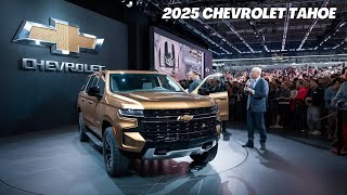 2025 Chevrolet Tahoe Review Luxury Meets Performance [upl. by Lacy713]