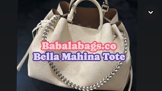 Bella Mahina Tote by Babalabagsco [upl. by Otrebireh]