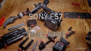 FS7 Time lapse Building The Zacuto FS5 Recoil Rig [upl. by Alston]