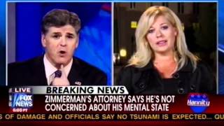 Hannity Defends George Zimmerman on Fox News [upl. by Asenej564]