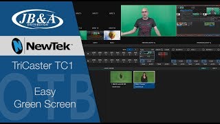 On the Bench Episode 21  TriCaster Easy Green Screen [upl. by Nunes]