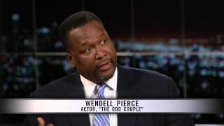 Real Time with Bill Maher Wendell Pierce – September 19 2014 HBO [upl. by Anelis]